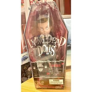Living  Dead Dolls DAMIEN Blank Eyes Doll by MEZCO Series 1 2000 Factory Sealed